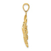 Gold Polished Lobster Pendants