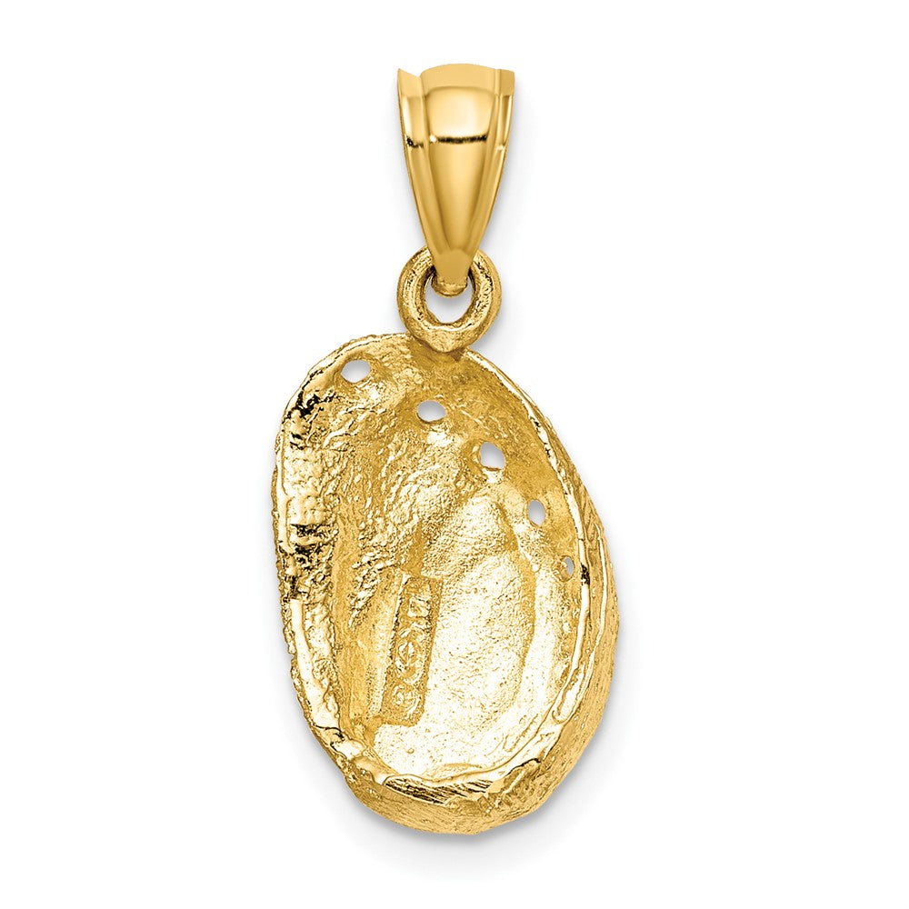 Gold Polished Sea Shell Pendants