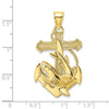 Gold Polished Dolphin Pendants