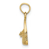 Gold Polished Basket Pendants