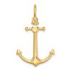 Gold Polished Anchor Pendants