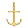Gold Polished Anchor Pendants