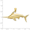 Gold Polished Fish Pendants