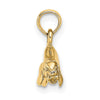 Gold Polished Dolphin Pendants