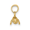 Gold Polished Manatee Pendants