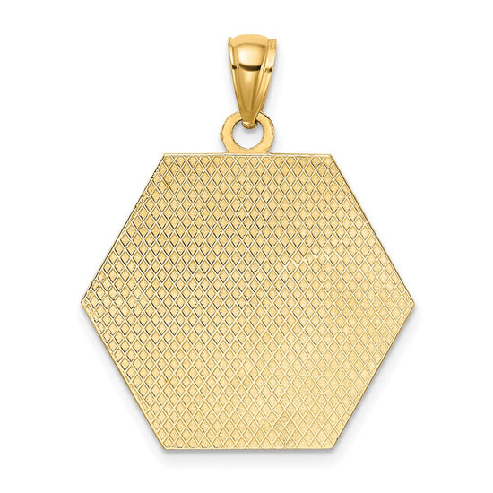 Gold Polished Medical Pendants