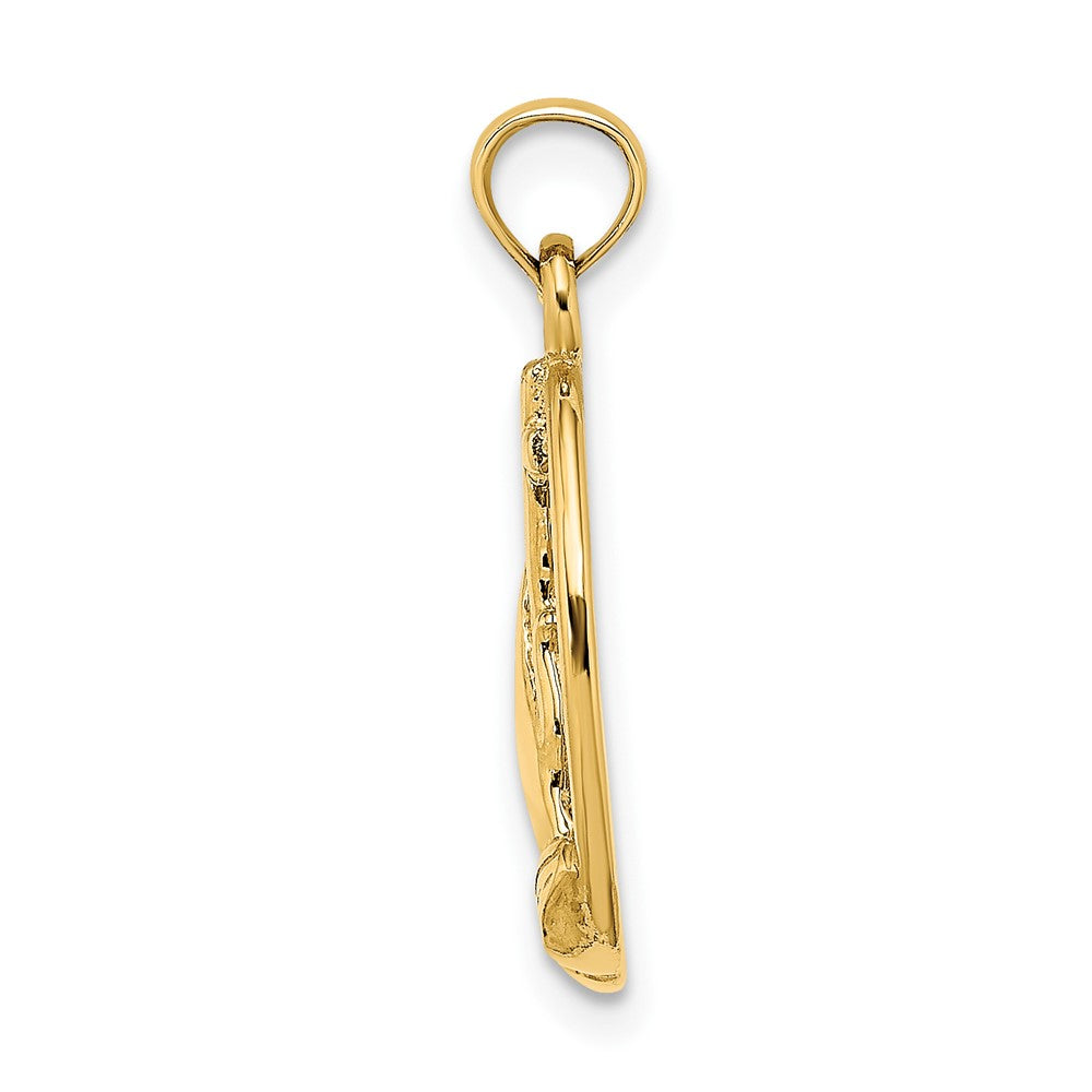 Gold Praying Hands Pendants