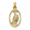 Gold Praying Hands Pendants