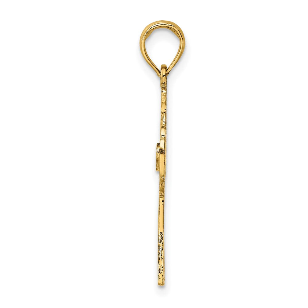 Gold Celtic Cross Pendant