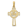 Gold Celtic Cross Pendant