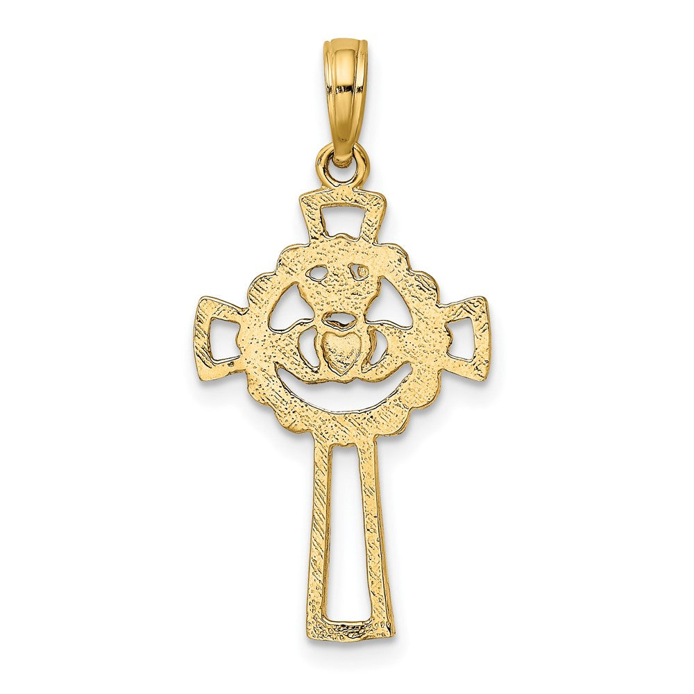 Gold Celtic Cross Pendant