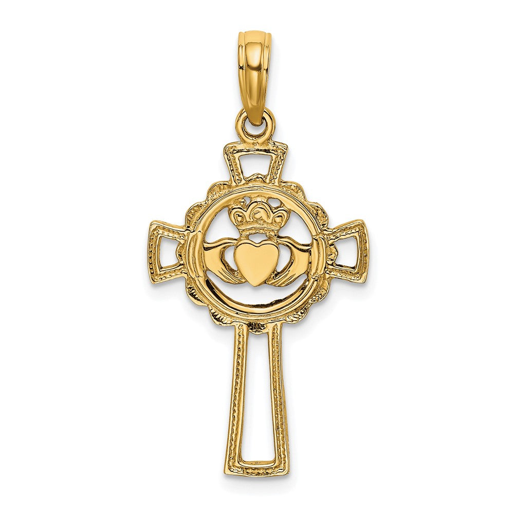 Gold Celtic Cross Pendant