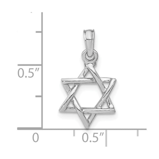 Gold Star of David Pendants