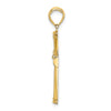Gold Open Cross Pendant