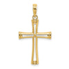 Gold Open Cross Pendant