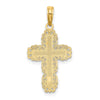 Gold Filigree Cross Pendant