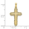 Gold Filigree Cross Pendant