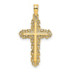 Gold Filigree Cross Pendant