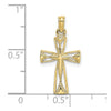 Gold Cross Pendant