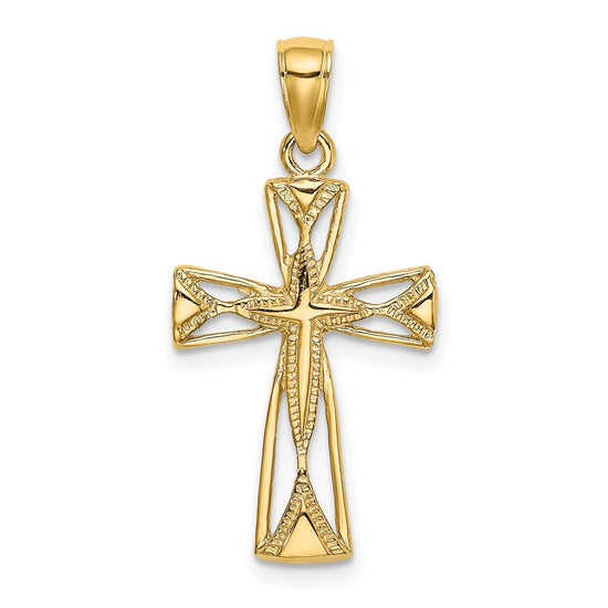 Gold Cross Pendant