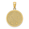 Gold Miraculous Medal Pendants