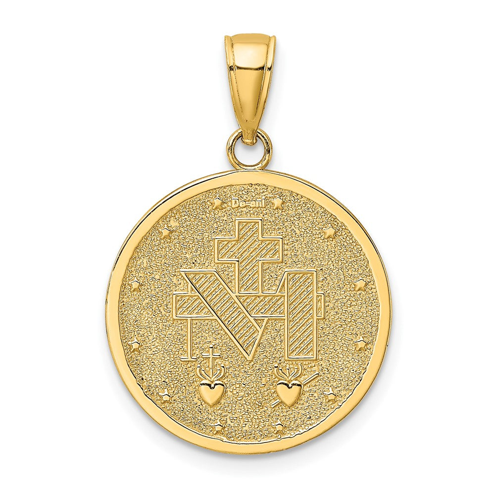 Gold Miraculous Medal Pendants