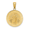 Gold Miraculous Medal Pendants