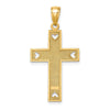 Gold Love Cross Pendants