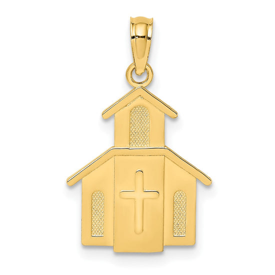 Gold Church Pendants