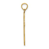 10K with Pointed Ends Fancy Cross Charm