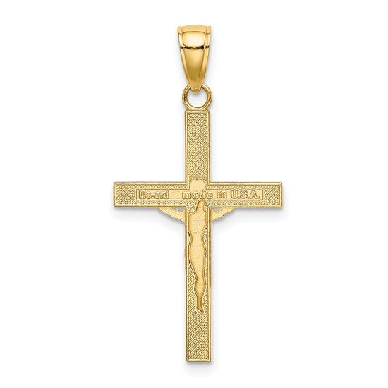 Gold Crucifix Pendant