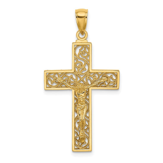 Gold Crucifix Pendant