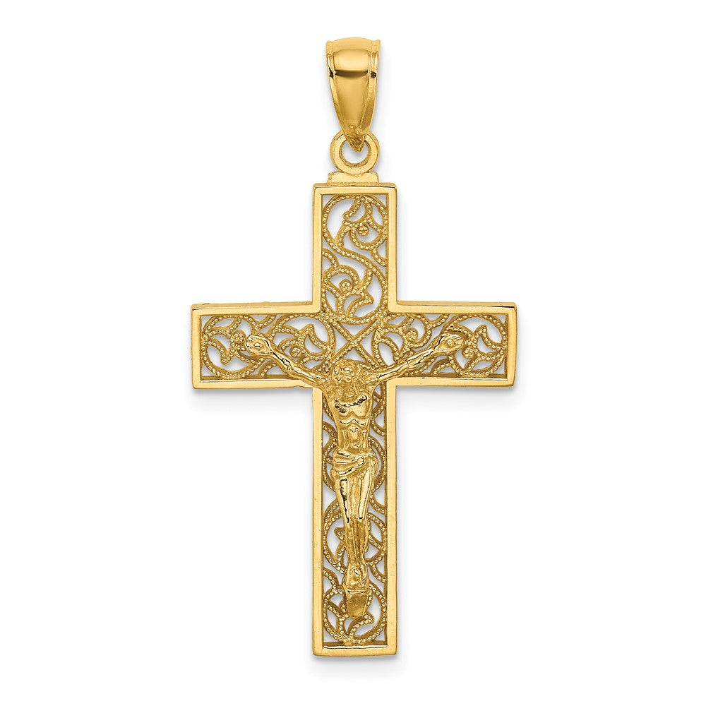 Gold Crucifix Pendant