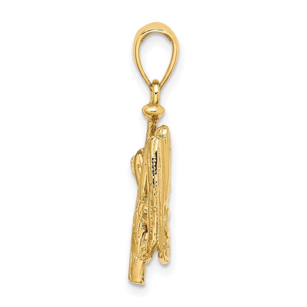 Gold Polished Sports Pendants