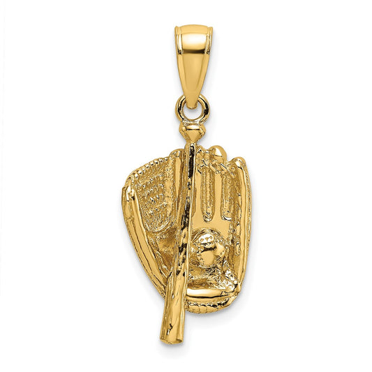 Gold Polished Sports Pendants