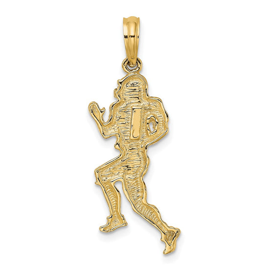 Gold Polished Sports Pendants