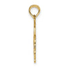 Gold BEST FRIENDS Break Apart Heart 2-Piece Pendant