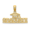 Gold Polished Graduation Pendants