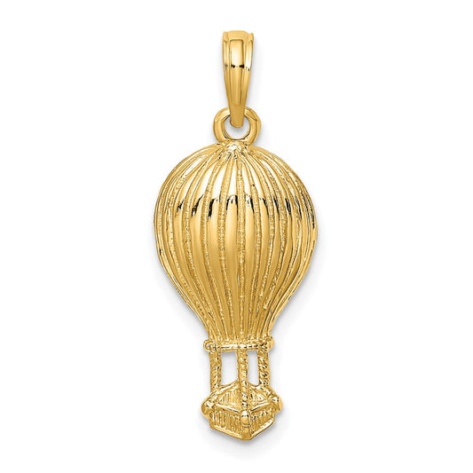 Gold Polished Travel Pendants
