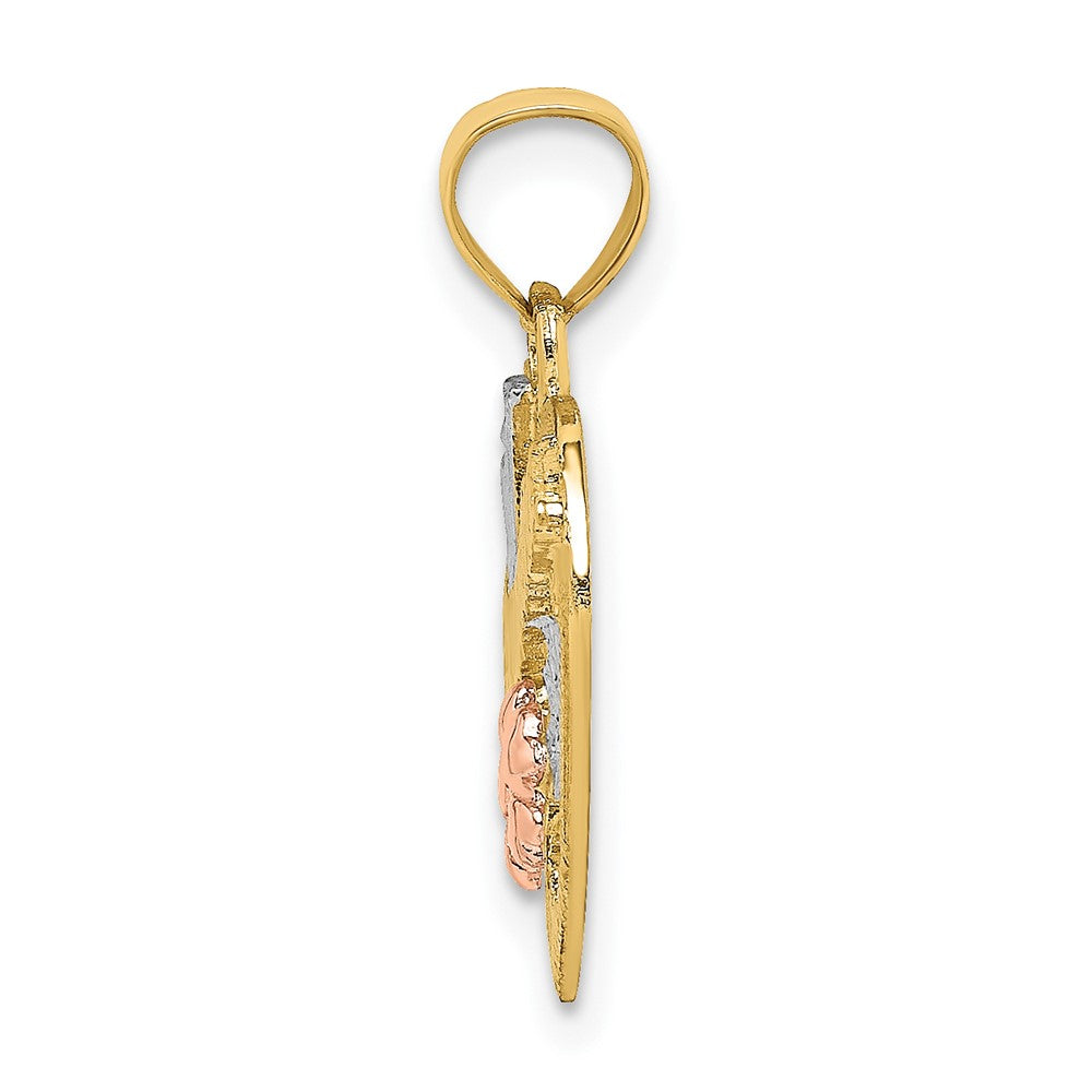 Gold Two-tone #1 Grandma Pendant