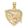 Gold Two-tone #1 Grandma Pendant