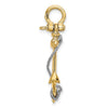 Gold Polished Anchor Pendants