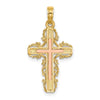 Gold Filigree Cross Pendant