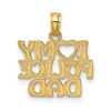 Gold Polished First Responder Pendants