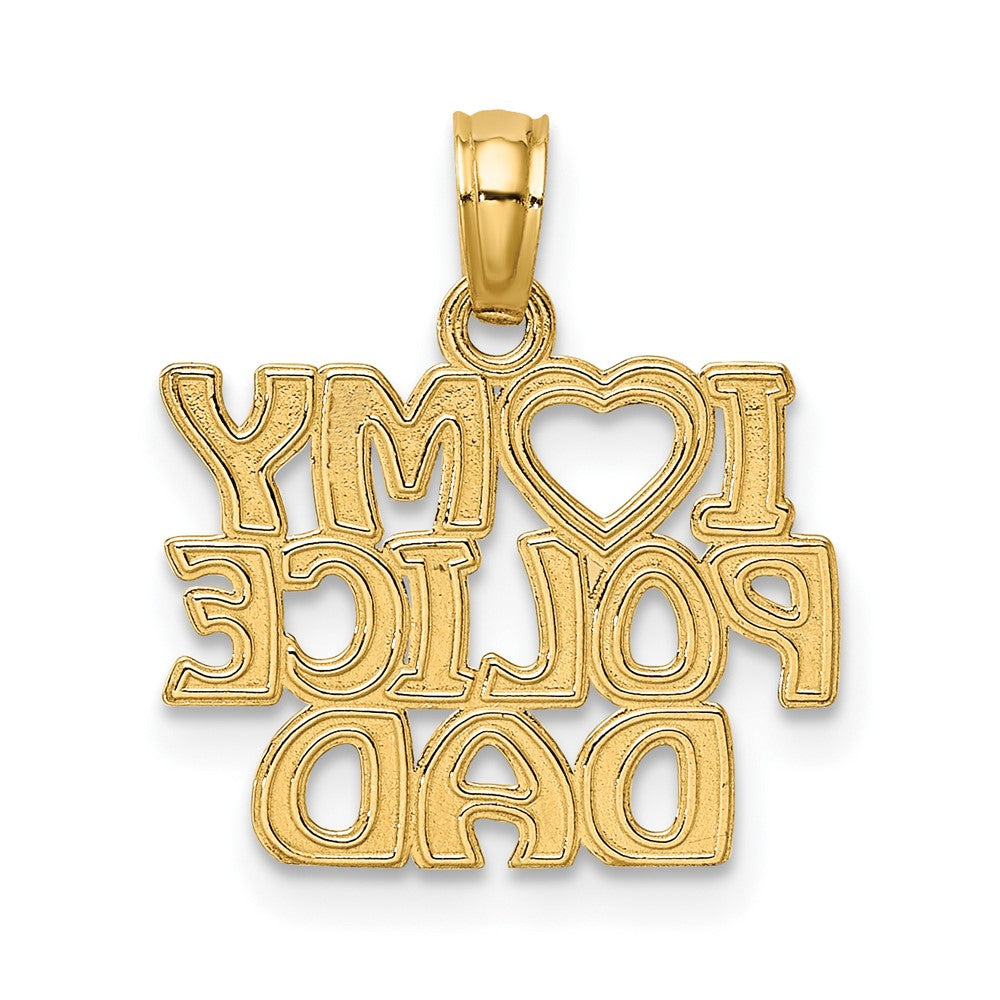 Gold Polished First Responder Pendants