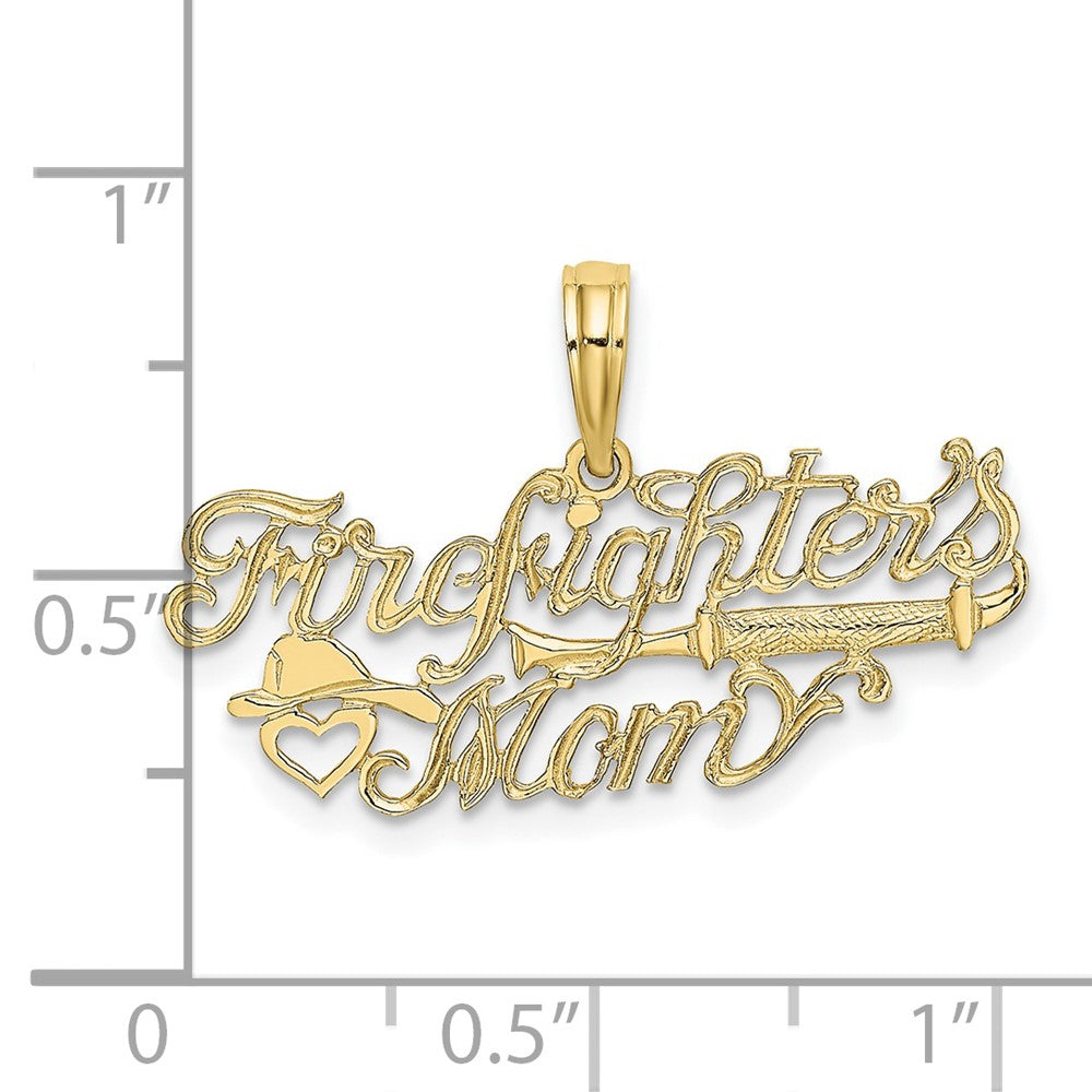 Gold Polished First Responder Pendants