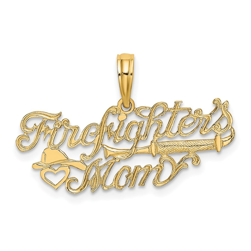 Gold Polished First Responder Pendants