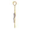 Gold Polished Crucifix Pendants