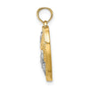 Gold Polished Mom Pendants