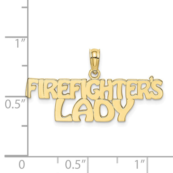 10k FIREFIGHTER'S LADY Charm